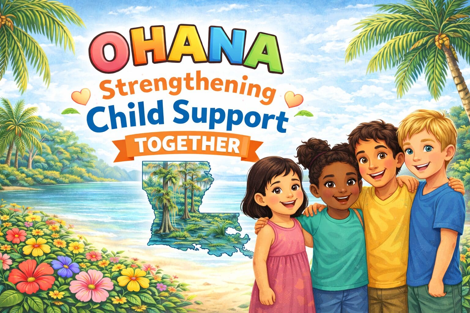 Ohana strengthening child support together